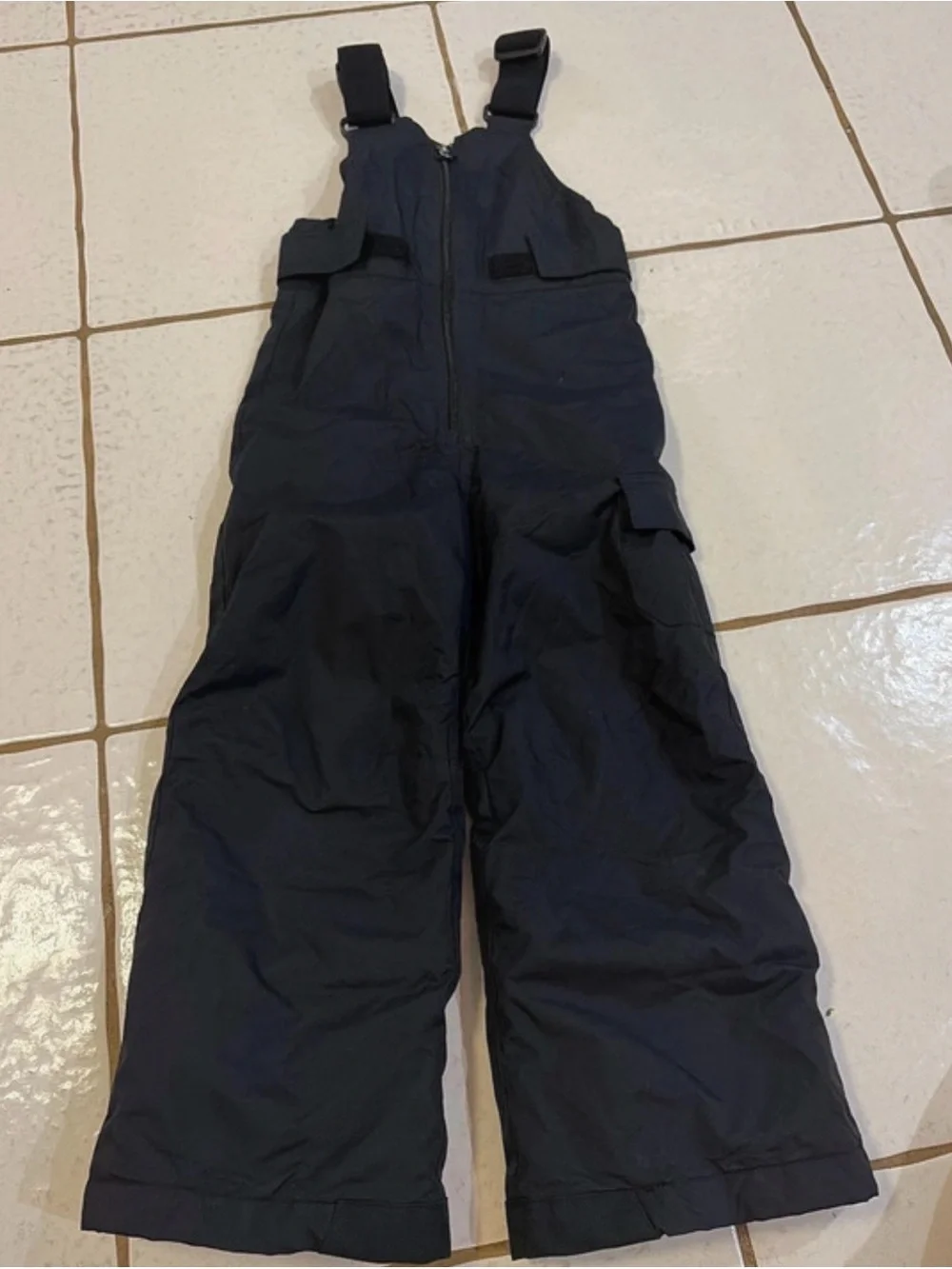 Columbia Kids Black Snow Bib Overalls